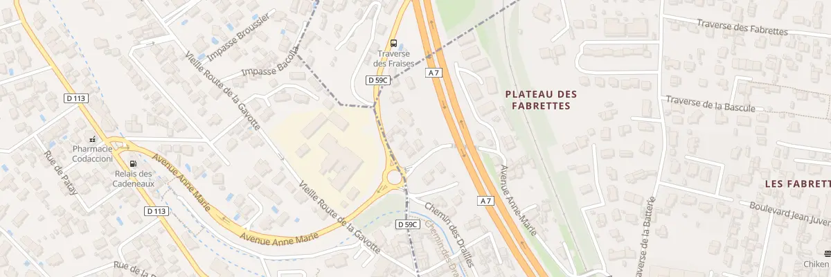 Plan du 30 Che de la Bedoule à Marseille 15e Arrondissement