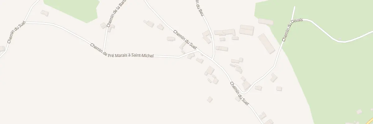 Plan du 355 Che du Suel à Saint-Michel-de-Saint-Geoirs