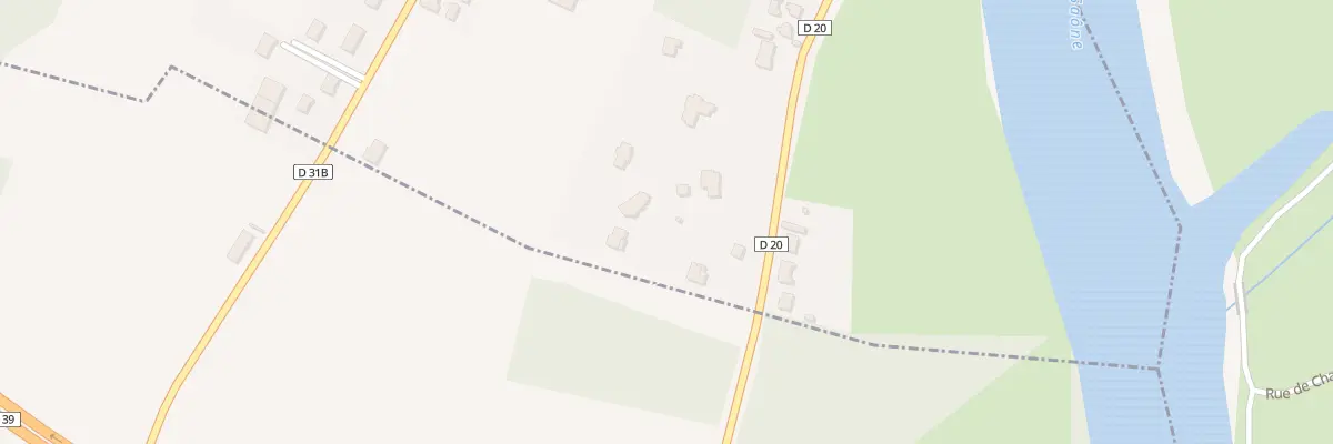 Plan du 21B Rte des Maillys à Tillenay