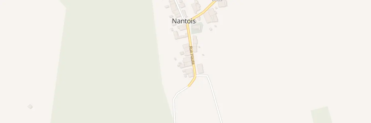Plan du 12 Rue Haute à Nantois