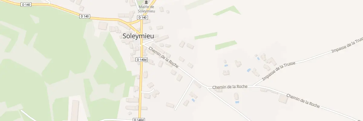 Plan du 5222 Le Village à Soleymieu