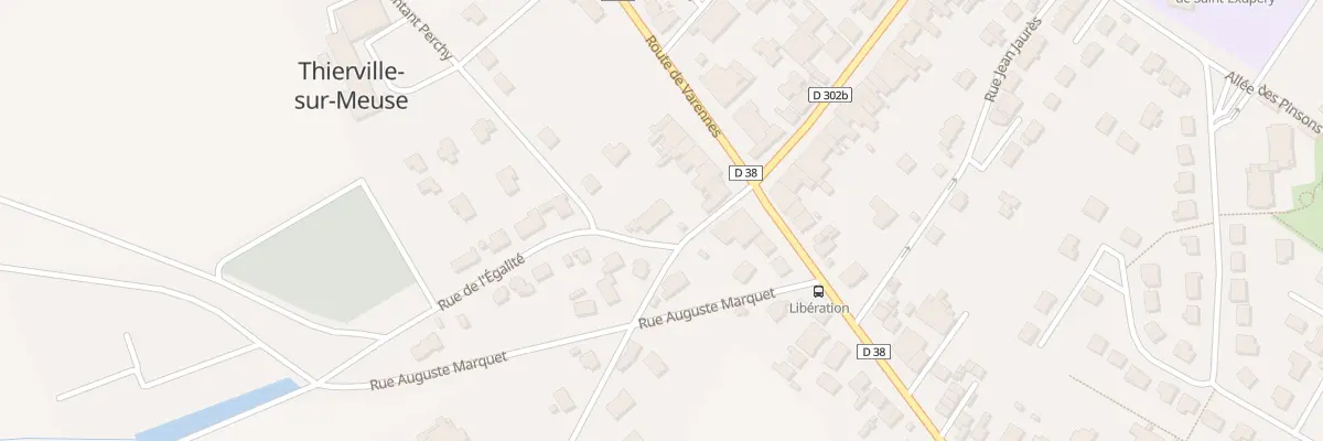 Plan du 2 Rue de l’Egalité à Thierville-sur-Meuse