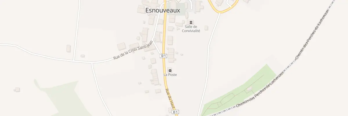 Plan du 4 Rue du Haut à Esnouveaux