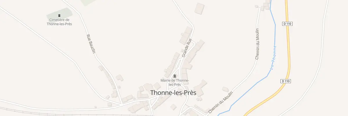 Plan du 37 Gr Grande Rue à Thonne-les-Près