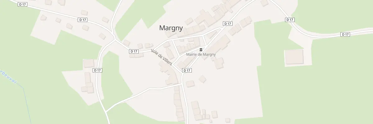 Plan du 3 Grande Rue à Margny