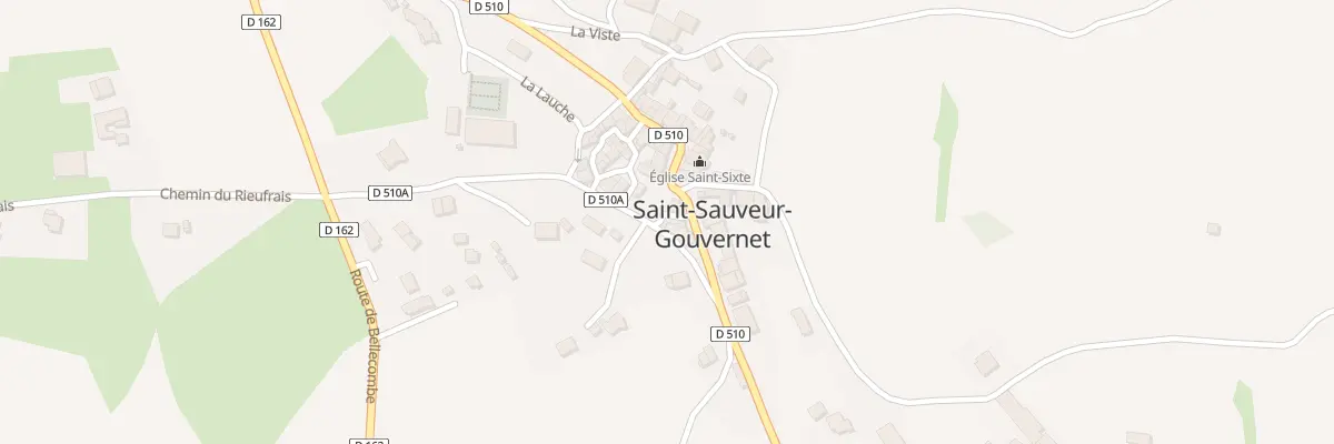 Plan du 5019 Le Village à Saint-Sauveur-Gouvernet