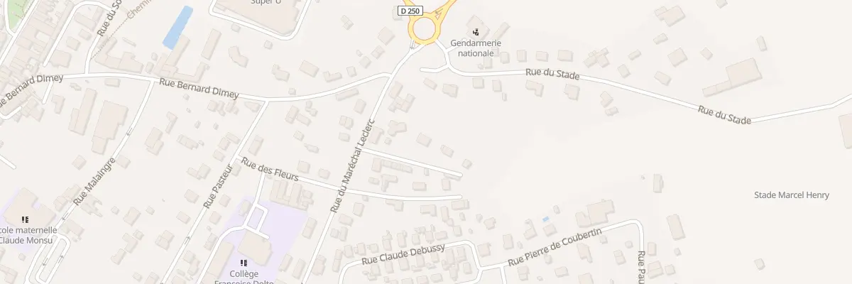 Plan du 1 Rue George Sand à Nogent