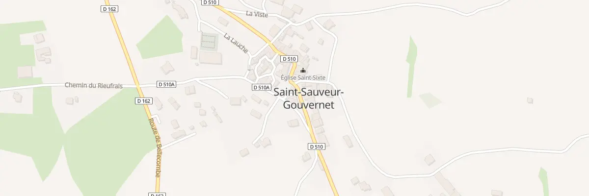 Plan du 5107 Le Village à Saint-Sauveur-Gouvernet