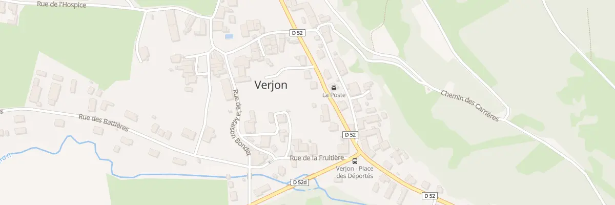 Plan du 5080 Le Village à Verjon