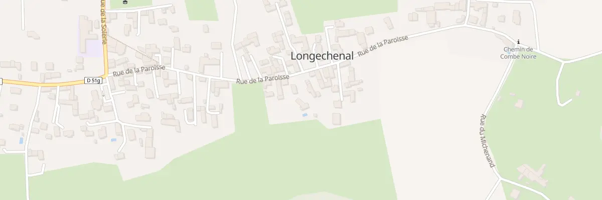 Plan du 326 Rue de la Paroisse à Longechenal