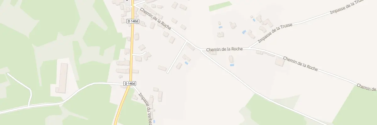 Plan du 16A Che de la Roche à Soleymieu