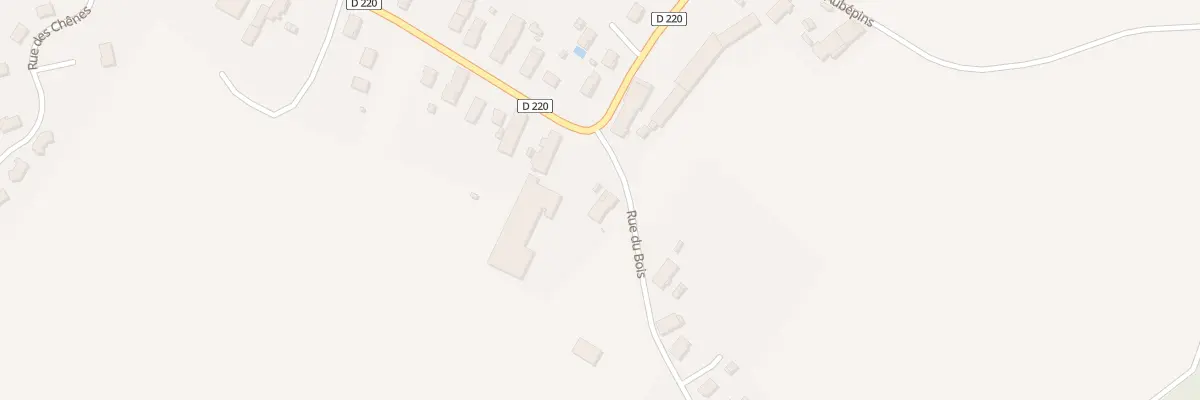 Plan du 1 Rue du Bois à Aumur