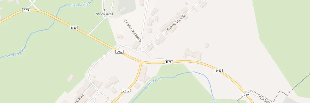 Plan du 2 Rue de Marville à Louppy-sur-Loison