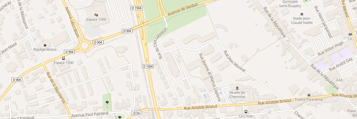 Plan du 56 Rue Aristide Briand à Ambérieu-en-Bugey