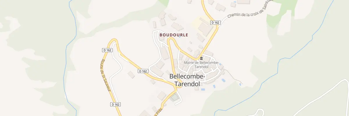 Plan du 5067 Le Village à Bellecombe-Tarendol