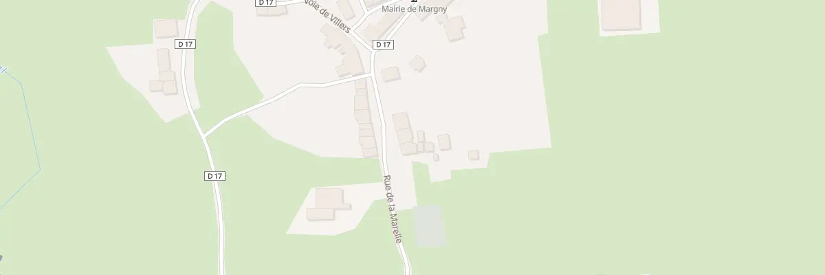 Plan du 3 Rue de la Marelle à Margny