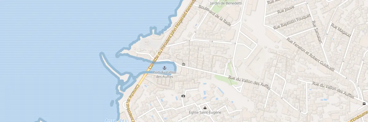 Plan du 130 Rue du vallon des auffes à Marseille 7e Arrondissement