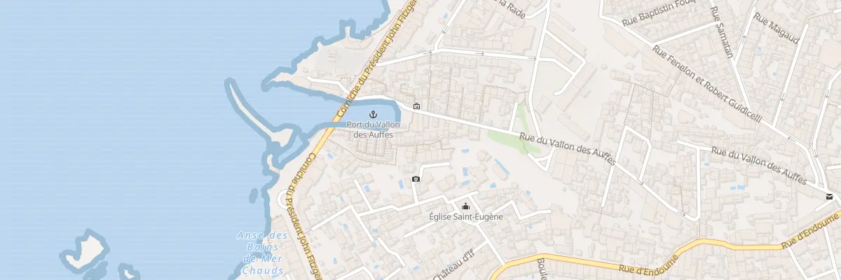 Plan du 131 Rue du vallon des auffes à Marseille 7e Arrondissement