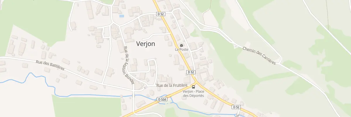 Plan du 88 Rue du Grand Brule à Verjon