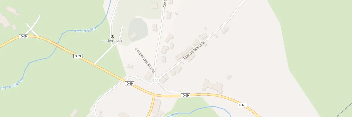 Plan du 5 Rue de Marville à Louppy-sur-Loison