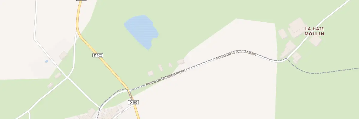 Plan du 4 Rte de la Haie Moulin à Lissey