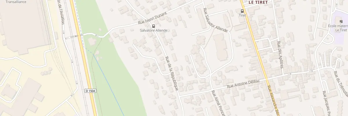 Plan du 138 Rue de la République à Ambérieu-en-Bugey