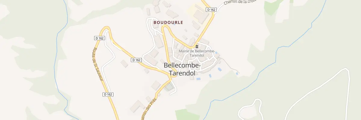Plan du 5054 Le Village à Bellecombe-Tarendol