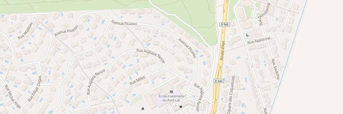 Plan du 6 Rue Renoir à Cabriès