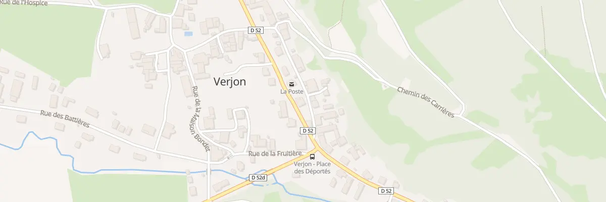 Plan du 171 Rue Vieille Rue à Verjon