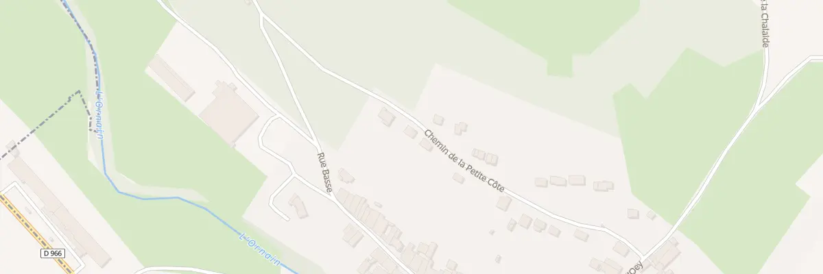 Plan du 19 Che de la Petite Cote à Menaucourt