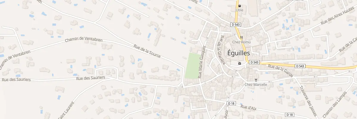 Plan du 70 Rue de la Source à Éguilles
