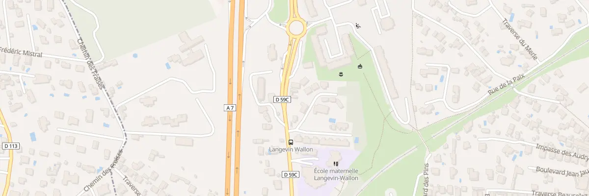 Plan du 47 Che de la Bédoule à Septèmes-les-Vallons
