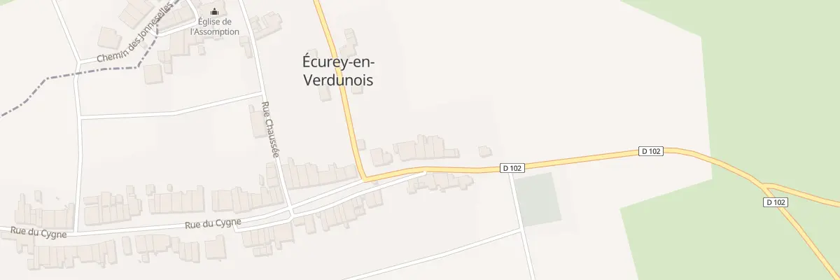 Plan du 10 Rue des Trois Fontaines à Écurey-en-Verdunois