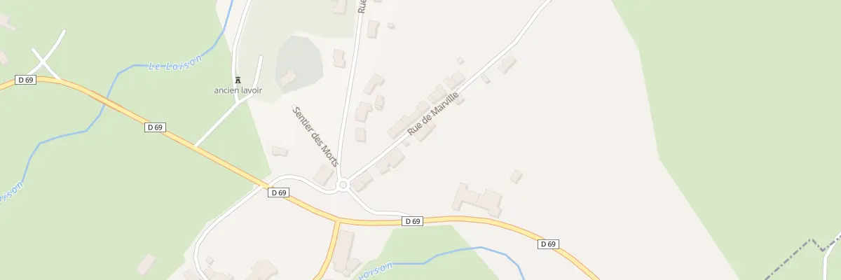 Plan du 8 Rue de Marville à Louppy-sur-Loison