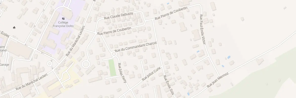 Plan du 10 Rue du Commandant Charcot à Nogent