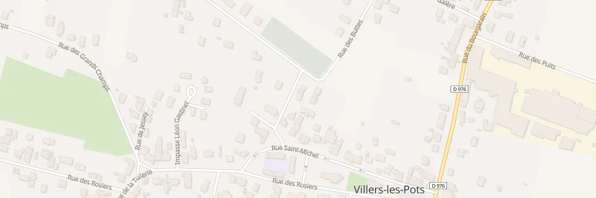 Plan du 2B Rue des Buttes à Villers-les-Pots