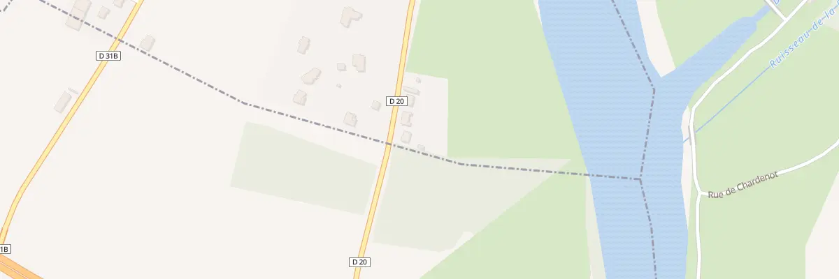 Plan du 8 Rte des Maillys à Tillenay