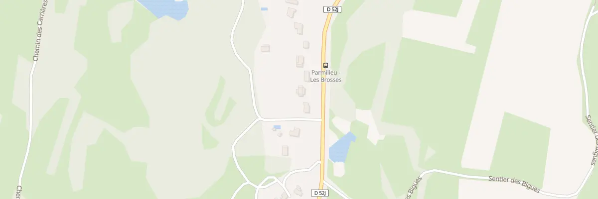 Plan du 5240 Communaux des Brosses à Parmilieu