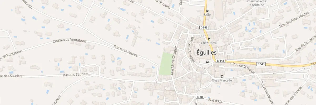 Plan du 50 Rue de la Source à Éguilles
