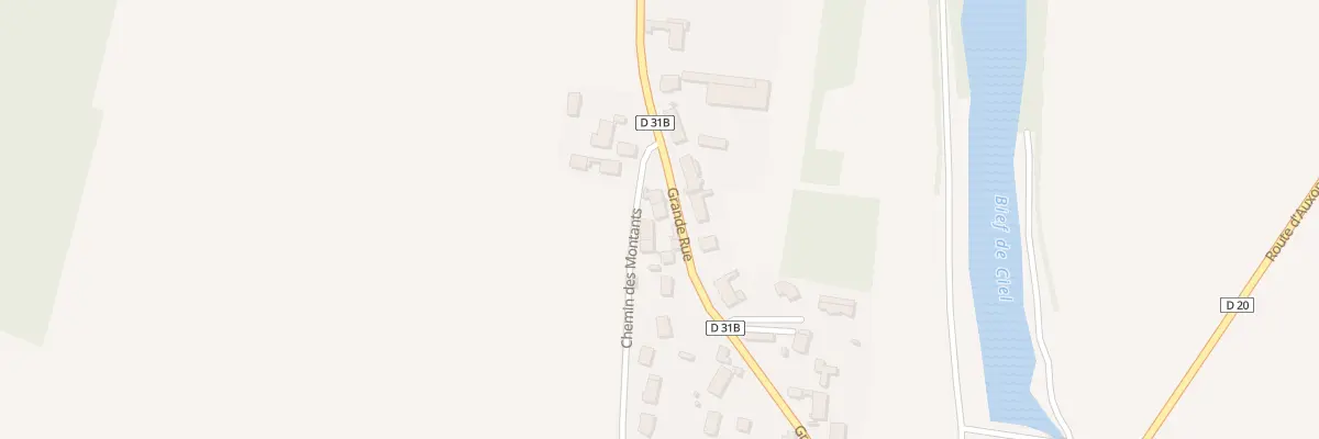 Plan du 62 Grande Rue à Tillenay