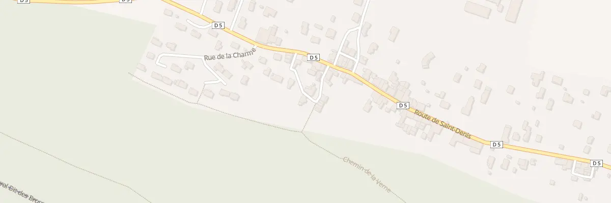 Plan du 85 Rue de la Verne à Bettant