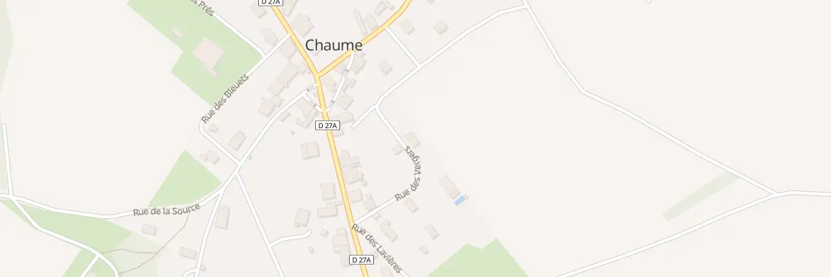 Plan du 8 Rue de l’Eglise à Chaume-et-Courchamp