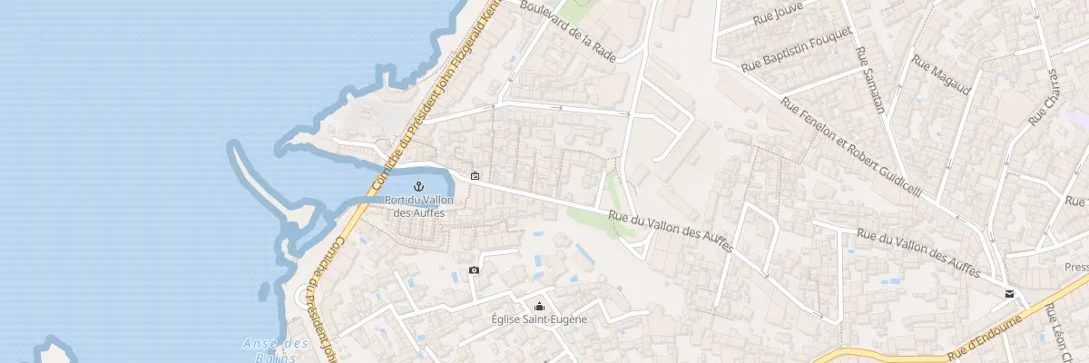 Plan du 118 Rue du vallon des auffes à Marseille 7e Arrondissement