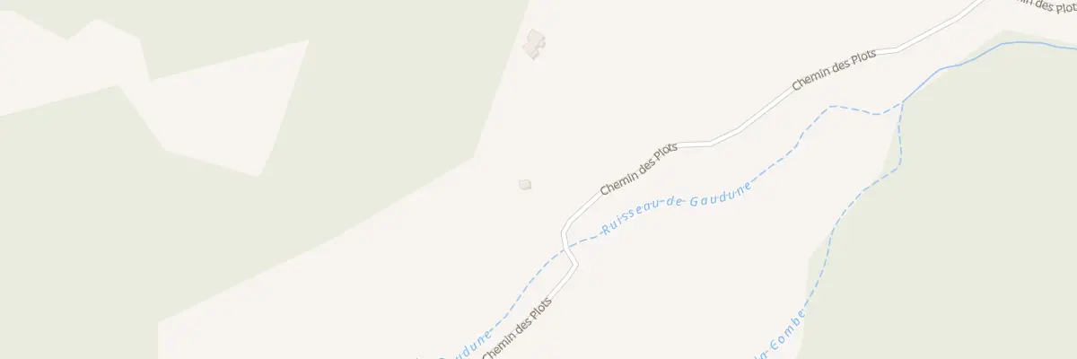 Plan du 1258 Che des Plots à Barnave