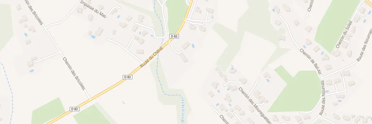 Plan du 469 Rte du Chêne à Gargas