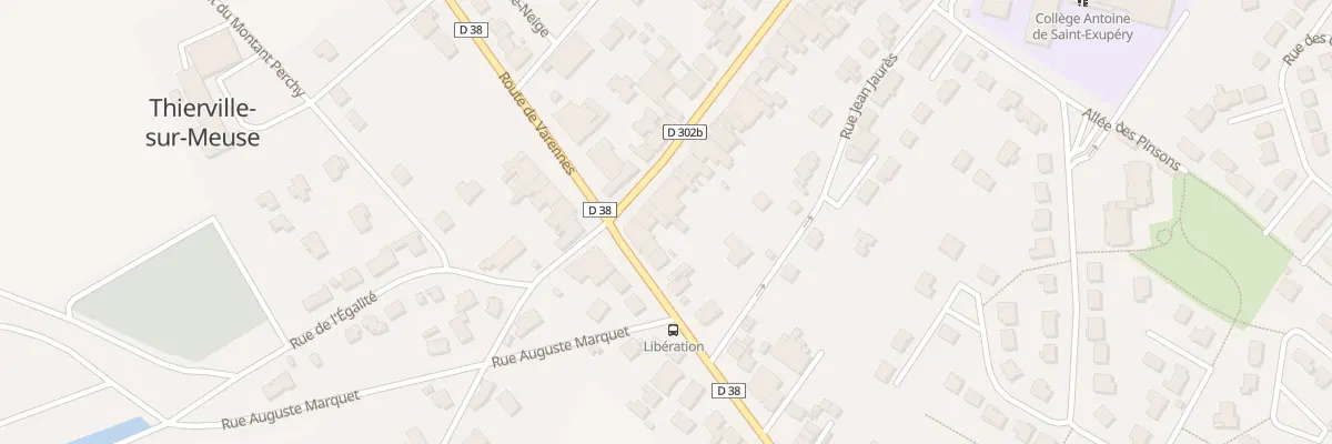Plan du 4 Rue de la Liberation à Thierville-sur-Meuse