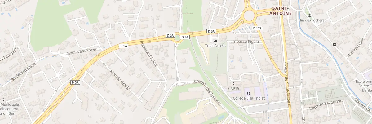 Plan du 52 Che des Tuileries à Marseille 15e Arrondissement