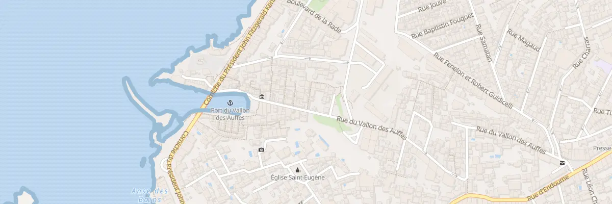 Plan du 116 Rue du vallon des auffes à Marseille 7e Arrondissement