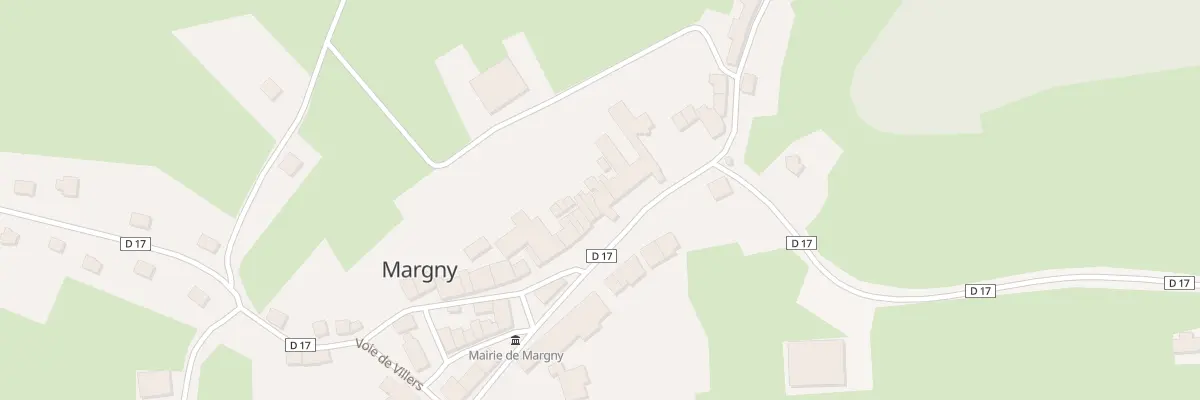 Plan du 11 Grande Rue à Margny