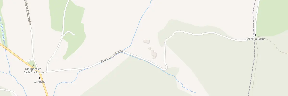 Plan du 5632 Delaye à Marignac-en-Diois